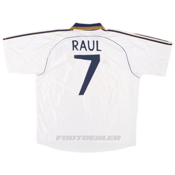 Camiseta Real Madrid Local 1998 2000 Raúl