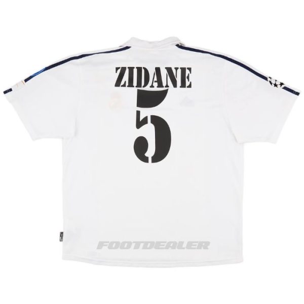 Camiseta Real Madrid Local 2001 2002 Zidane
