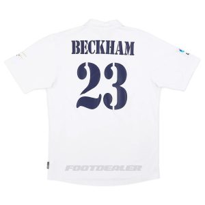 Camiseta Real Madrid Local 2002 2003 Backham