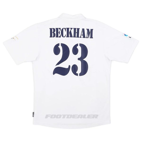Camiseta Real Madrid Local 2002 2003 Backham