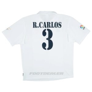 Camiseta Real Madrid Local 2002 2003 R. Carlos