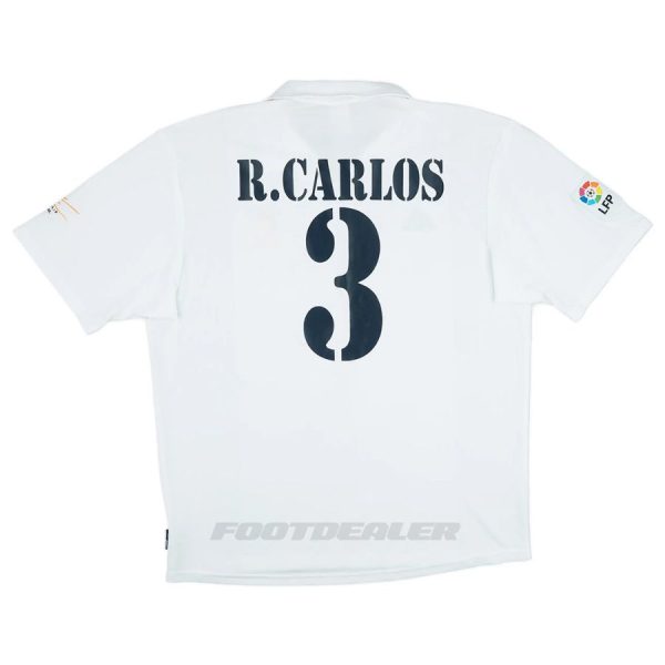 Camiseta Real Madrid Local 2002 2003 R. Carlos