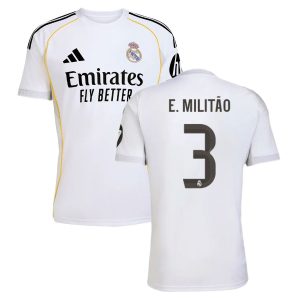 Camiseta Real Madrid Primera 2025 2026 Militao