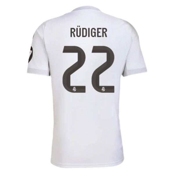 Camiseta local del Real Madrid 2025-2026 de Rudiger