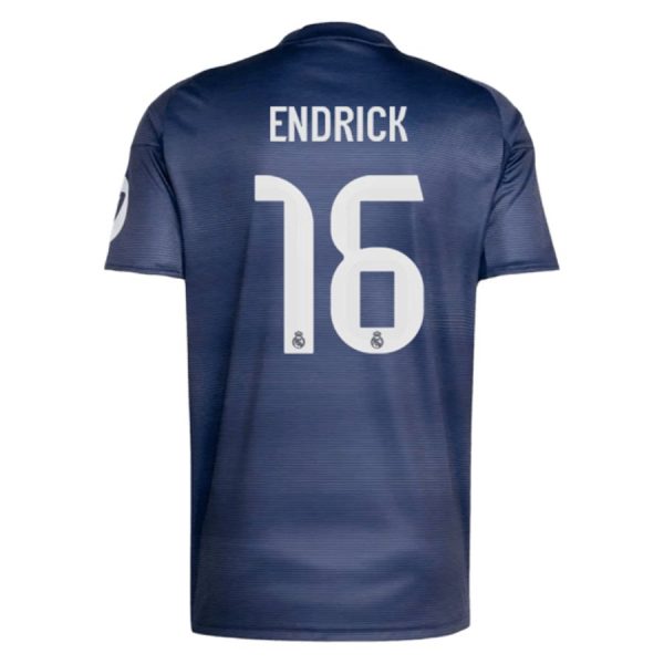 Camiseta de visitante del Real Madrid 2025-2026 de Endrick