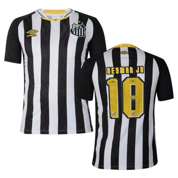 Camiseta de visitante para niños Santos 2025-2026 Neymar JR