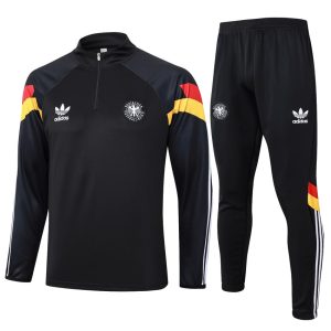 Chándal De Entrenamiento Alemania 2024 2025 Negro Oscuro