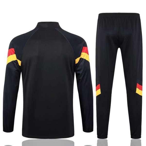 Chándal De Entrenamiento Alemania 2024 2025 Negro Oscuro