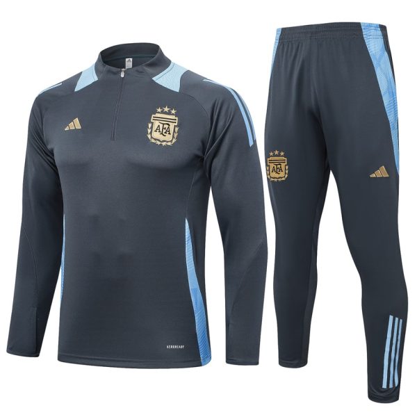 Chándal De Entrenamiento Argentina 2024 2025 Negro