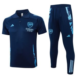 Chándal Arsenal Polo 2024-2025 Azul Oscuro