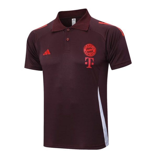 Chandal Polo Bayern Munich 2024-2025 Rojo Oscuro
