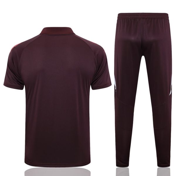 Chandal Polo Bayern Munich 2024-2025 Rojo Oscuro
