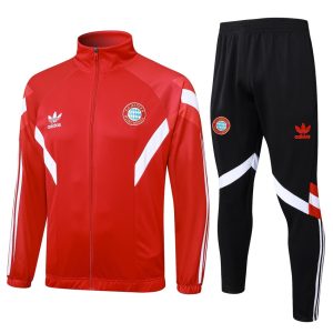 Chaqueta de chándal del Bayern Munich 2024-2025 en rojo oscuro