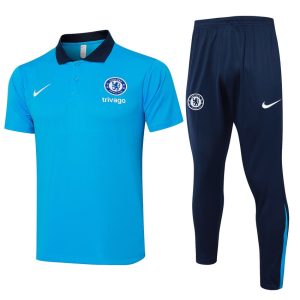 Chándal Chelsea Polo 2024-2025 Celeste