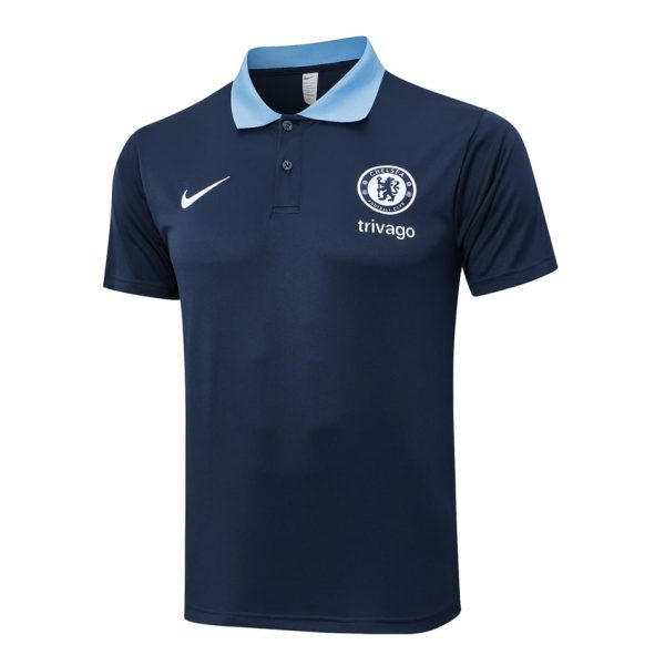 Chándal Chelsea Polo 2024-2025 Azul Oscuro