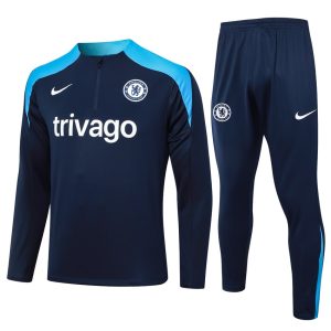 Chandal De Entrenamiento Chelsea 2024 2025 Azul