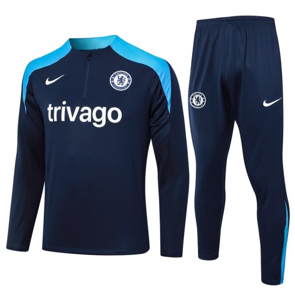 Chandal De Entrenamiento Chelsea 2024 2025 Azul