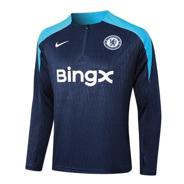 Chándal de entrenamiento Chelsea 2024-2025 Azul oscuro