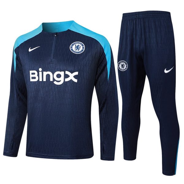 Chándal de entrenamiento Chelsea 2024-2025 Azul oscuro