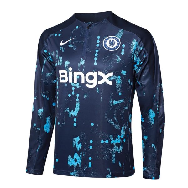 Chándal de entrenamiento Chelsea 2024-2025 con estampado azul