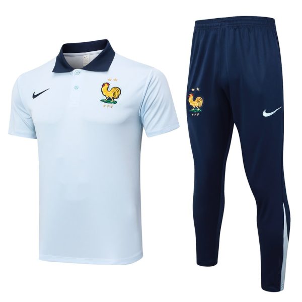 Chándal Selección Francesa Polo 2024-2025 Blanco