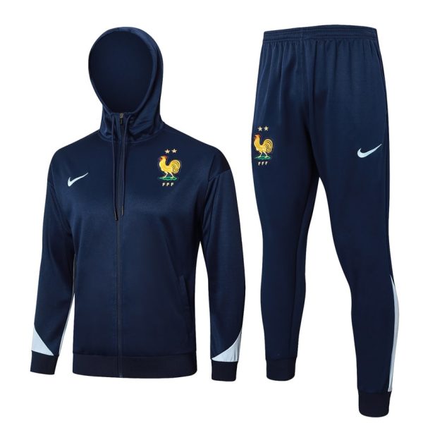 Chándal Selección Francesa 2024-2025 Azul Oscuro