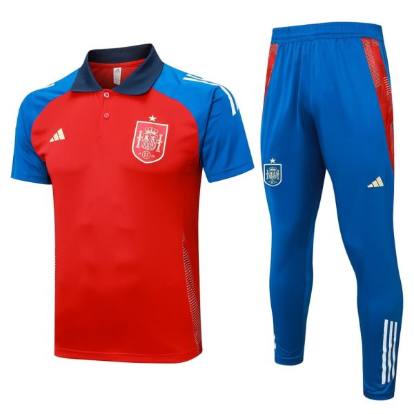 Chandal España Polo 2024 2025 Rojo