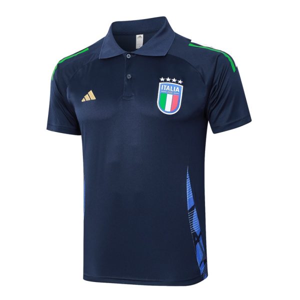 Chándal Italia Polo 2024-2025 Azul Oscuro