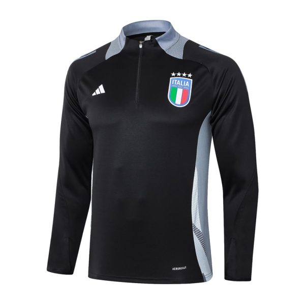 Chandal Entrenamiento Italia 2024 2025 Negro
