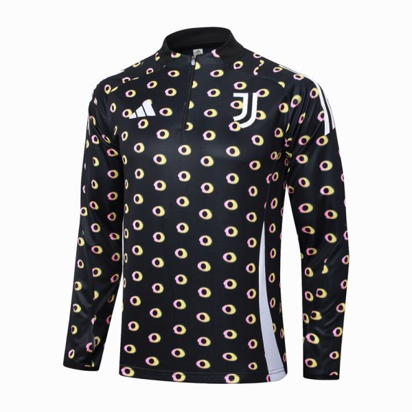 Chandal De Entrenamiento Juventus 2024-2025 Estampado Negro