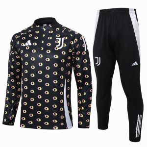 Chandal De Entrenamiento Juventus 2024-2025 Estampado Negro