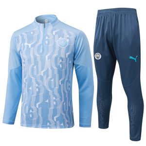 Chándal de entrenamiento del Manchester City 2024-2025 azul cielo