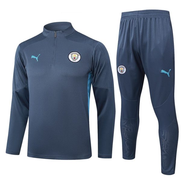 Chándal del Manchester City 2024-2025 Azul Oscuro