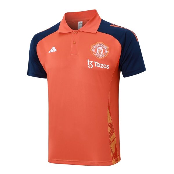 Chándal Manchester United Polo 2024 2025 Naranja