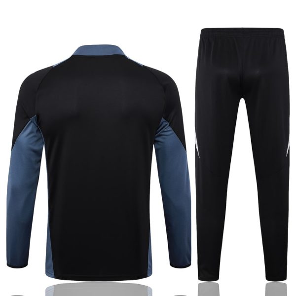 Chandal De Entrenamiento Manchester United 2024-2025 Negro Oscuro
