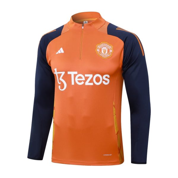 Chándal de entrenamiento Manchester United 2024 2025 Naranja