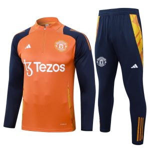 Chándal de entrenamiento Manchester United 2024 2025 Naranja