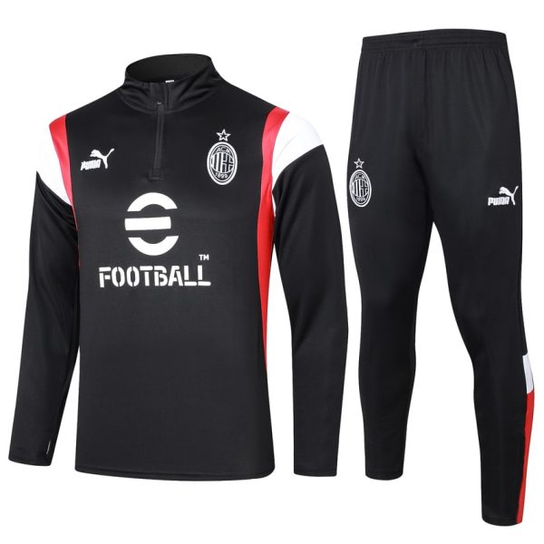 Chándal de entrenamiento del AC Milan 2023-2024 negro