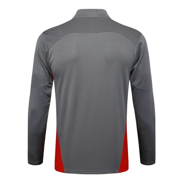 Chándal de entrenamiento del AC Milan 2024-2025 gris