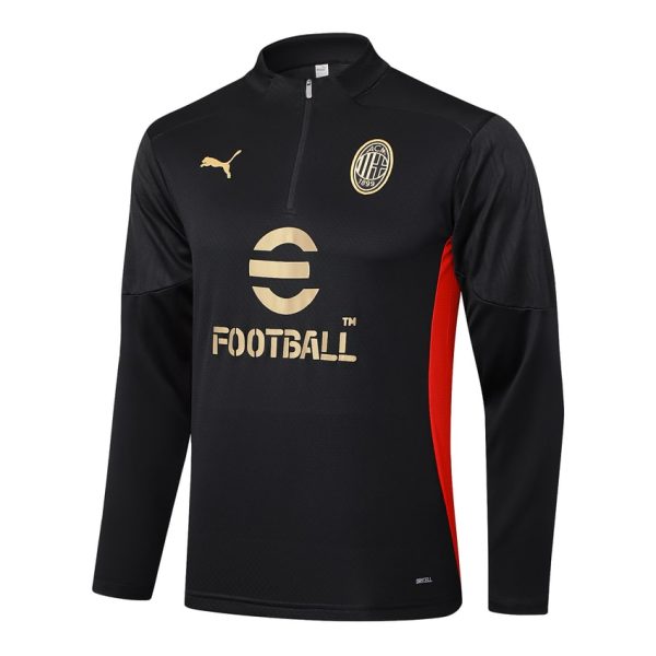 Chándal de entrenamiento del AC Milan 2024-2025 negro