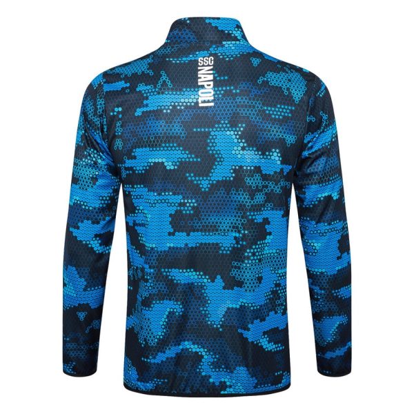 Chaqueta de chándal Nápoles 2024 2025 Azul