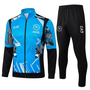 Chaqueta de chándal Nápoles 2024 2025 Azul cielo