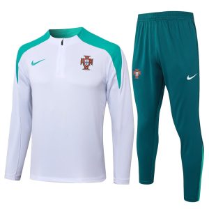 Chándal de entrenamiento Portugal 2024 2025 Blanco