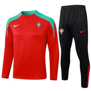 Chándal Portugal Entrenamiento 2024 2025 Rojo